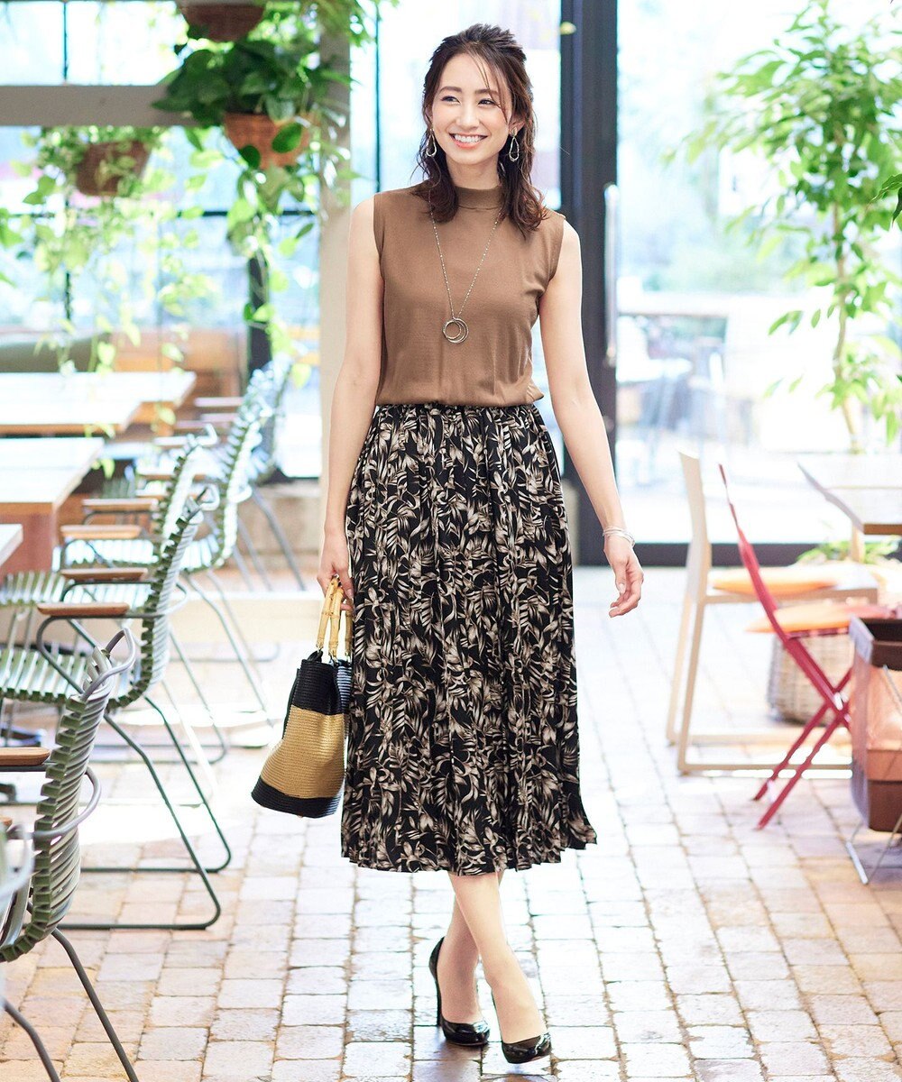 洗える 異素材を組み合わせた ニットコンビワンピース Tiaclasse ファッション通販 公式通販 オンワード クローゼット