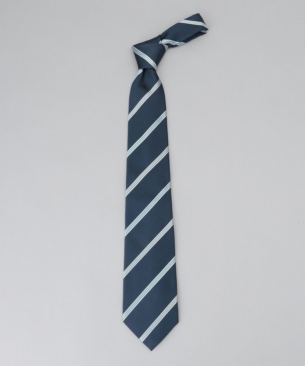GOTAIRIKU GOTAIRIKU別注【日本製】シルク ネクタイ_ストライプ 