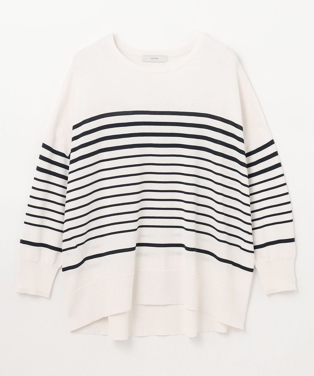 ANY ゆるチュニックニット 