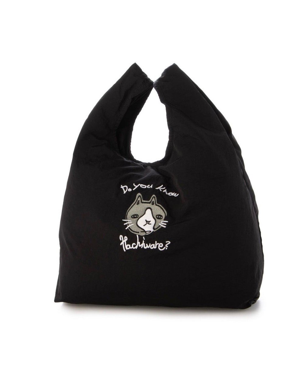 UNBILLION カシュカシュ cachecache / アニマルドローイング刺繍ナイロントート 
