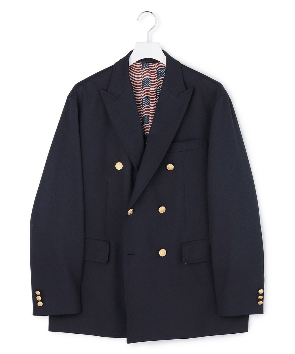 J.PRESS YORK STREET 【UNISEX】ダブルブレザー / 6B / 金釦 / 背抜き 