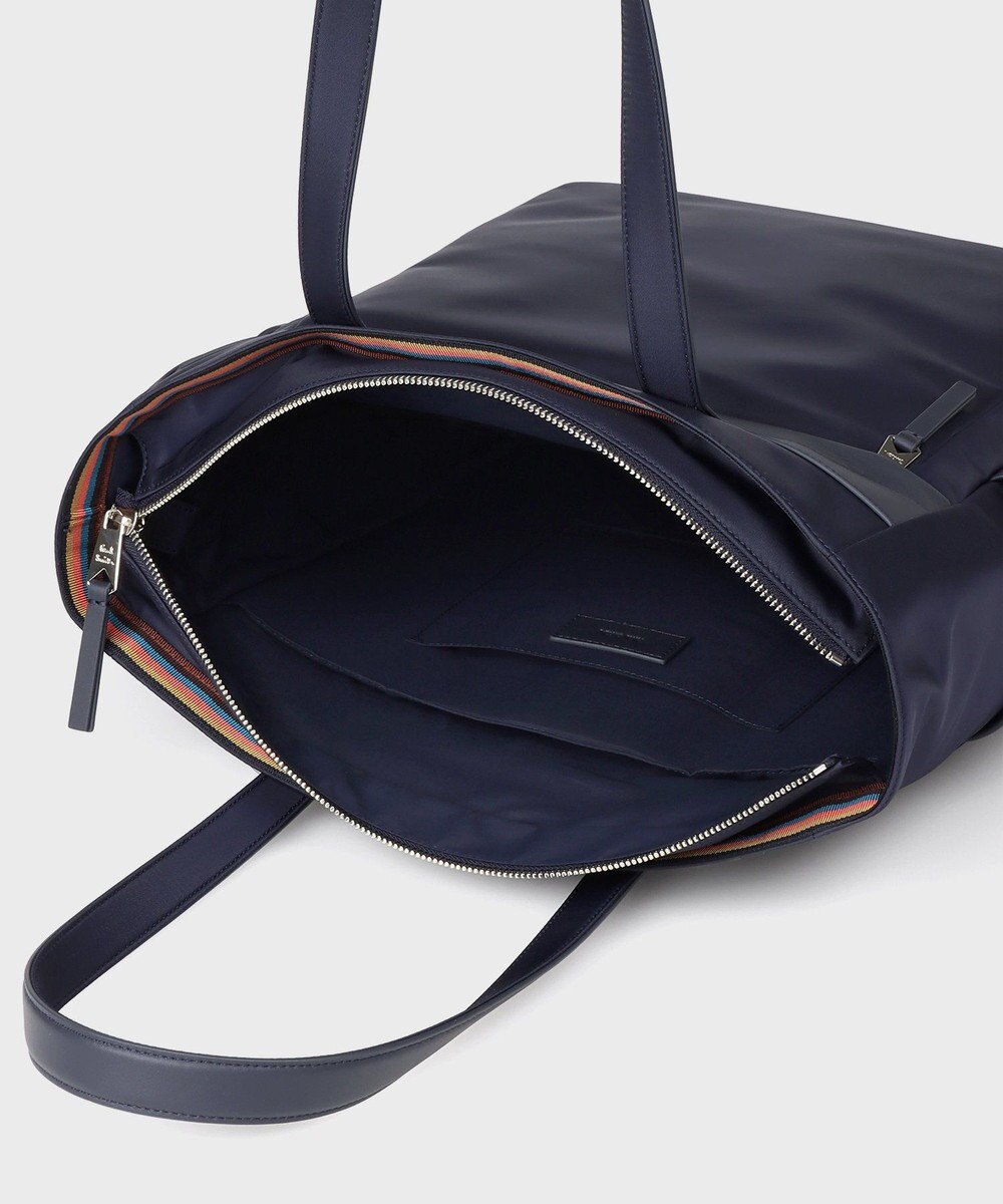 Paul Smith ナイロンブライトストライプトリム トートバッグ 