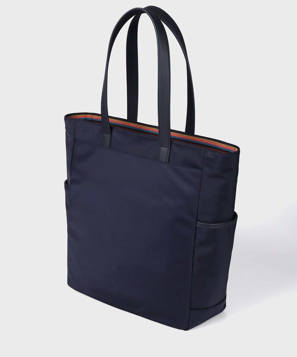 Paul Smith ナイロンブライトストライプトリム トートバッグ 