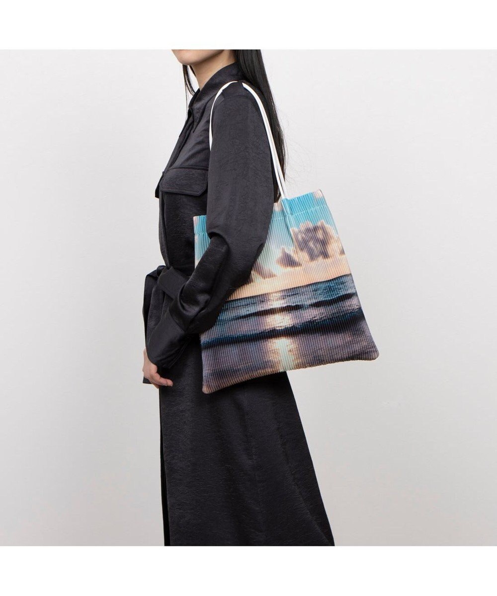 UNBILLION カシュカシュ cachecache / インクジェットプリーツトート 