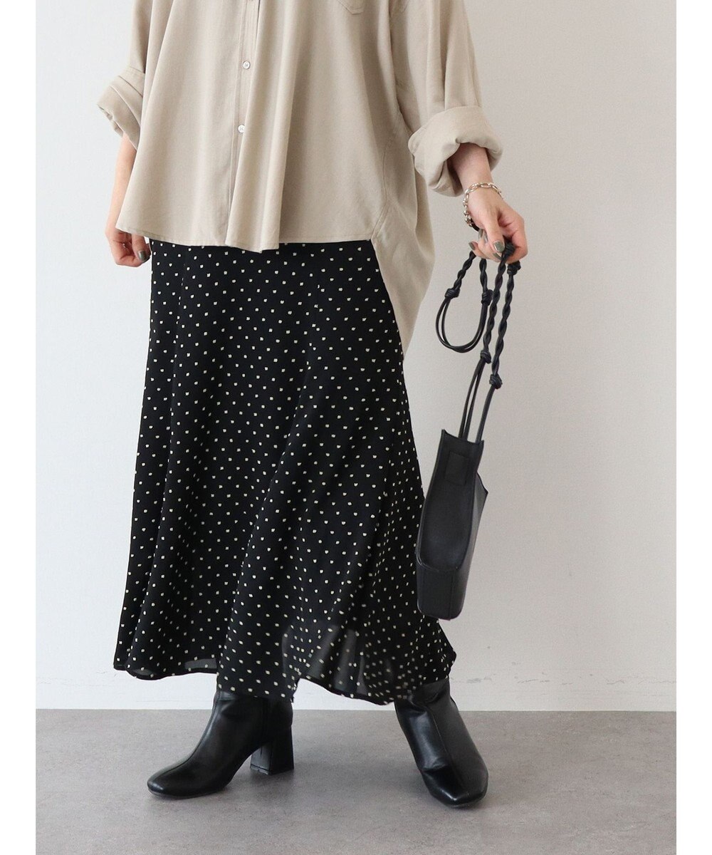 ドットジャガードマーメードラインフレアスカート1 American Holic ファッション通販 公式通販 オンワード クローゼット