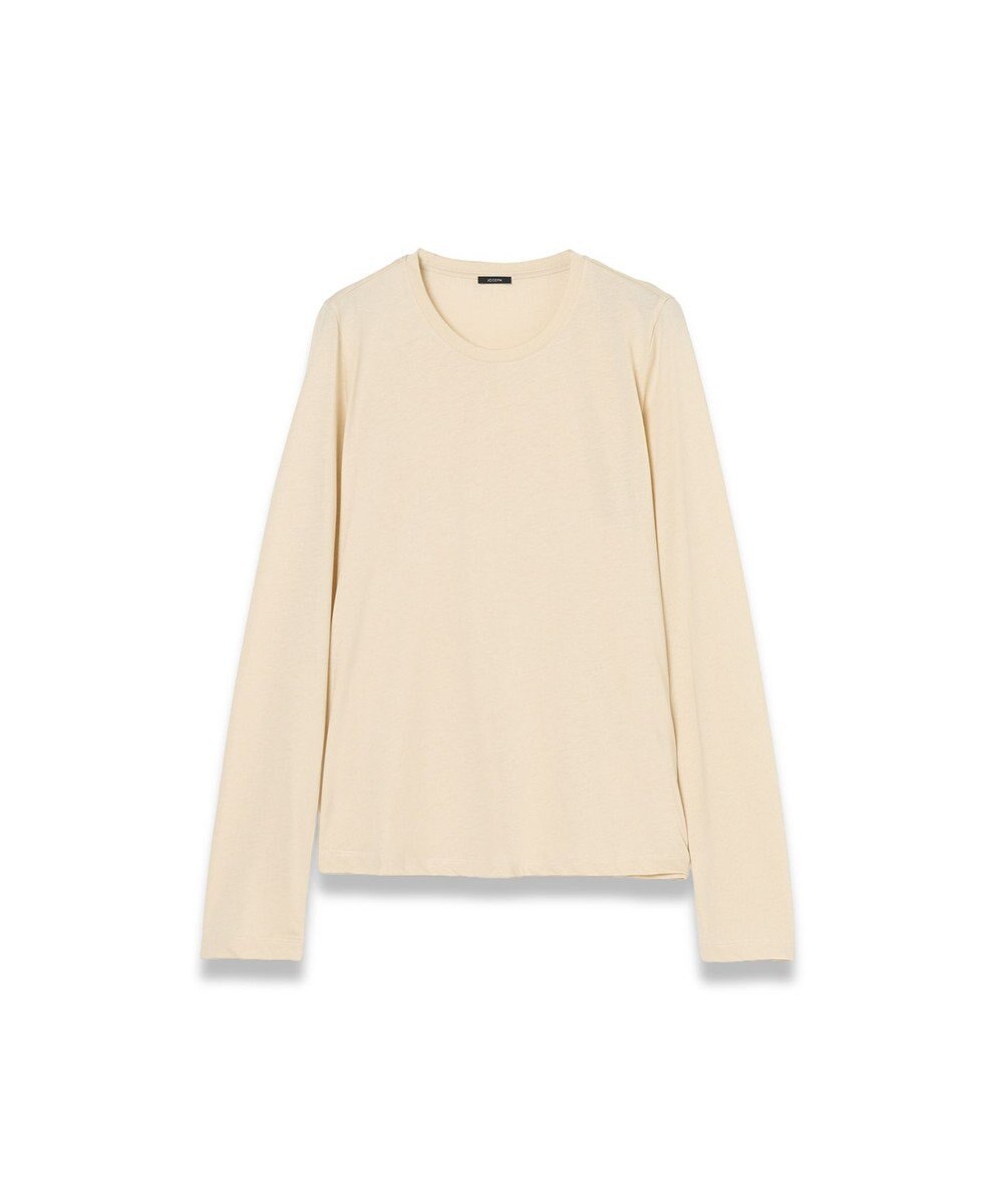 JOSEPH 【洗える】コットンシルク　ロングスリーブティーシャツ 