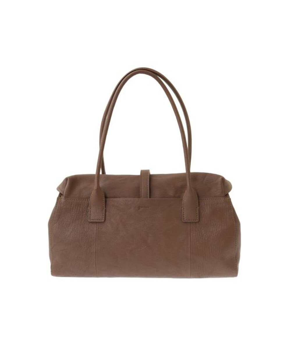 genten ゴートシュリンク かぶせ付トートバッグ 