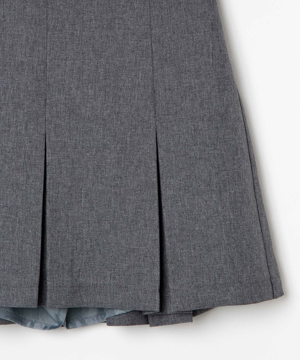 WEGO 【SCHOOLITEM】ベルト付ボックスプリーツスカパン 