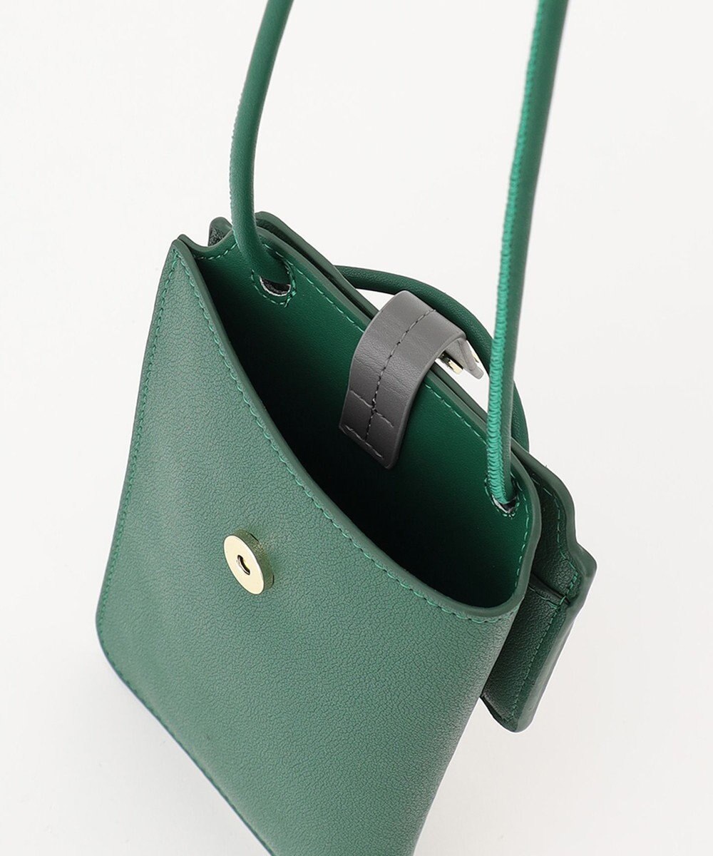 J.PRESS LADIES 【WEB限定カラーあり・セットアイテム】コインケース付き スマホ ポシェット 