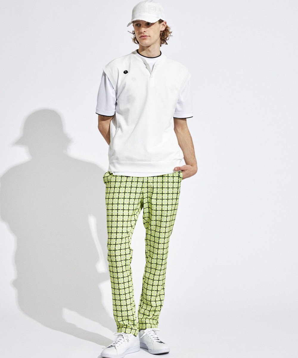 PW CIRCULUS 【MEN】バッグメッシュ ニットベスト 