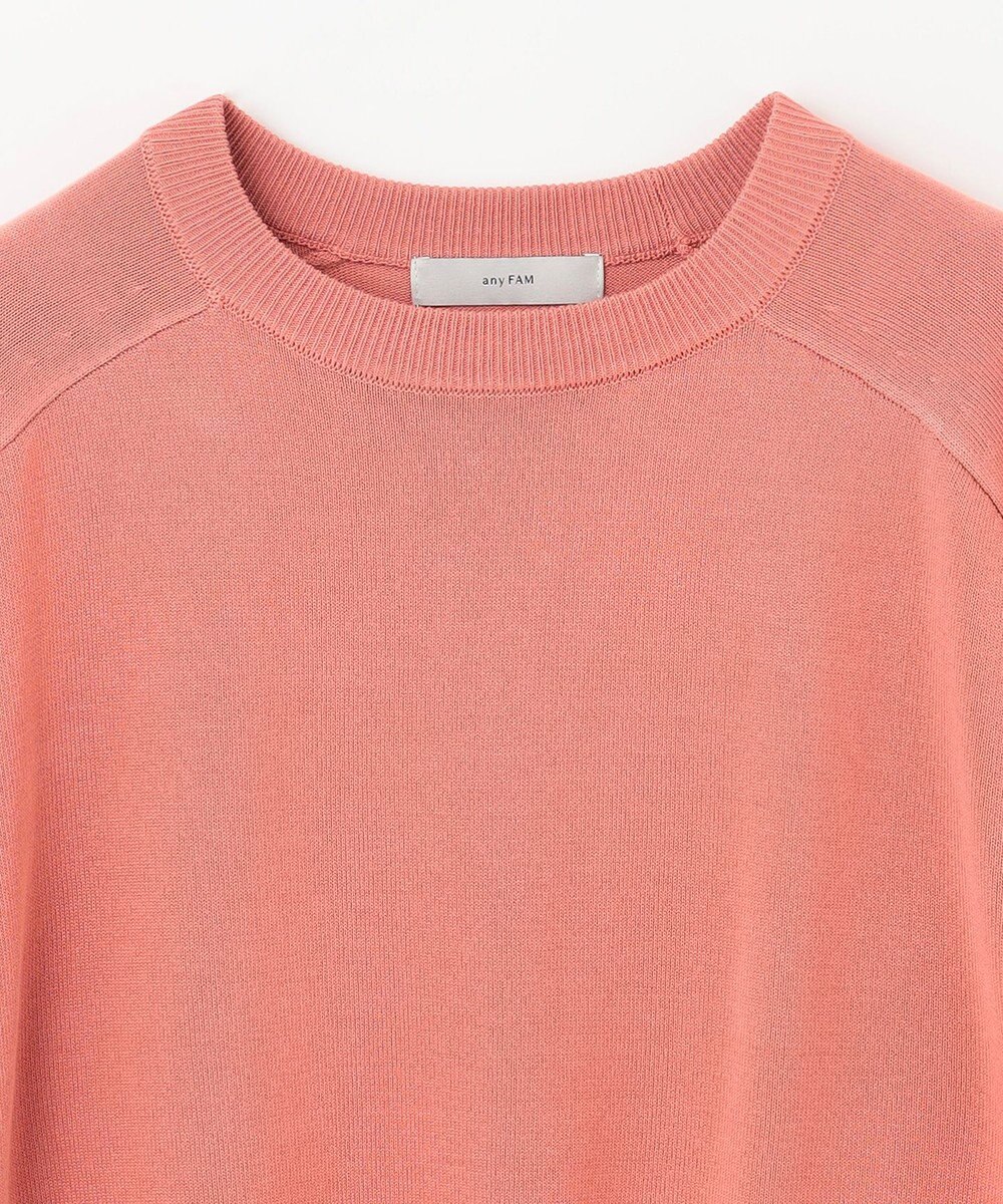 ANY 【洗濯機可】スプリングラグランニット 