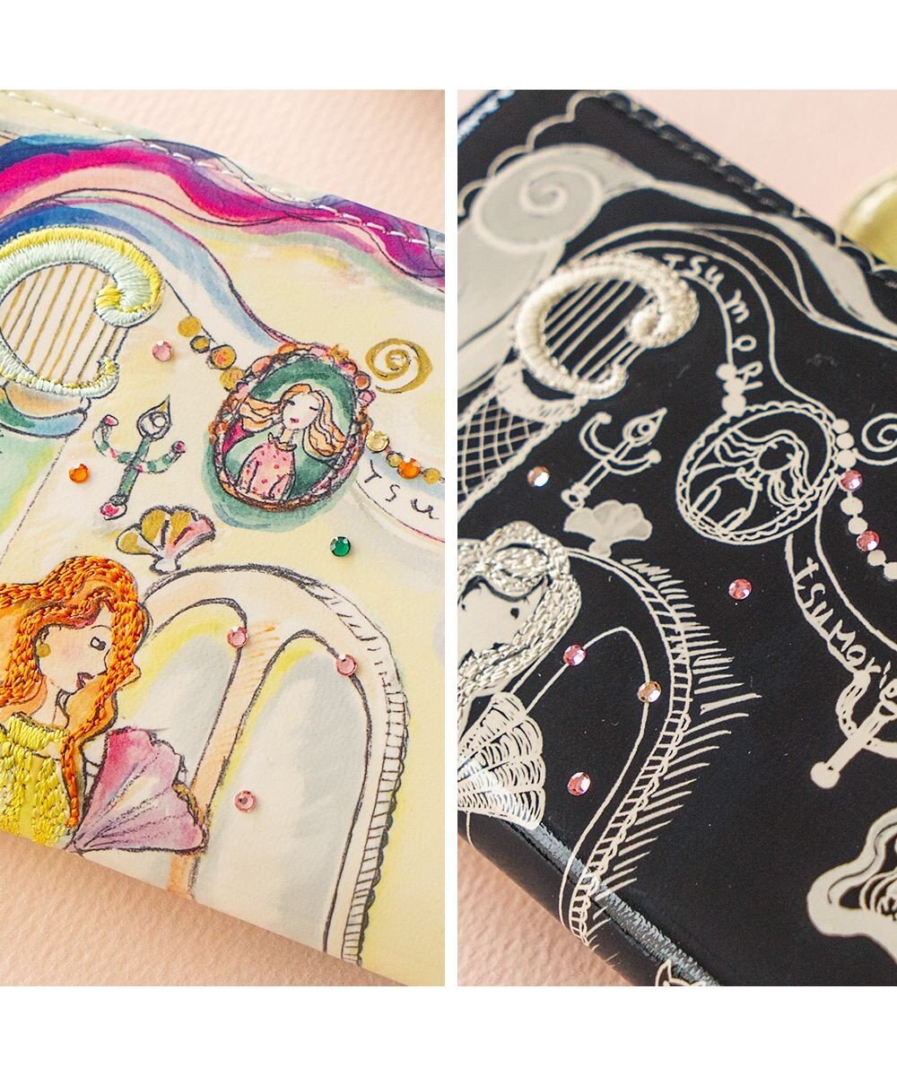 tsumori chisato CARRY マーメイドルーム 長財布 がま口 