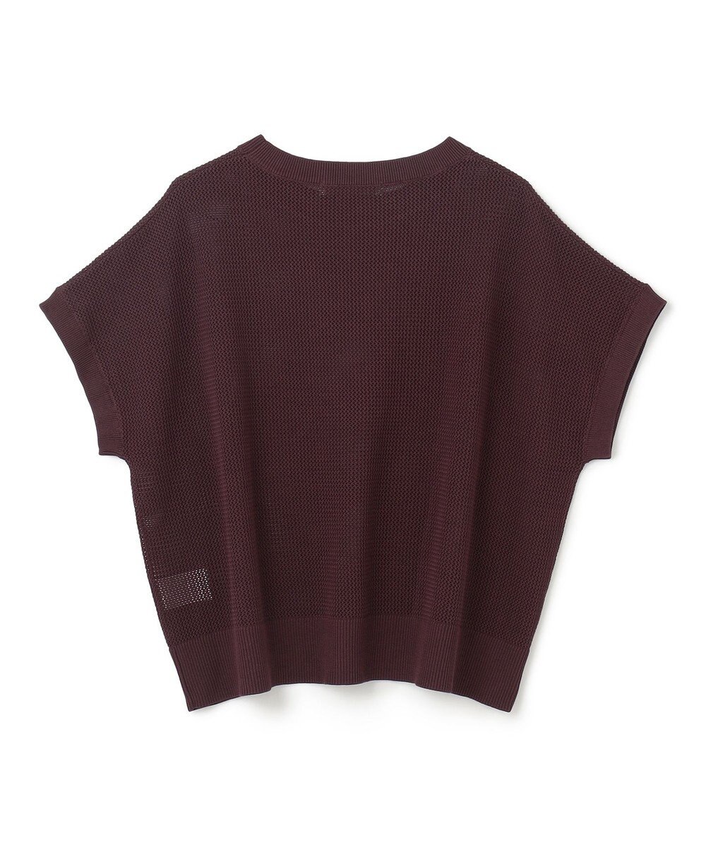 UNFILO L メッシュ ハーフスリーブ プルオーバー 