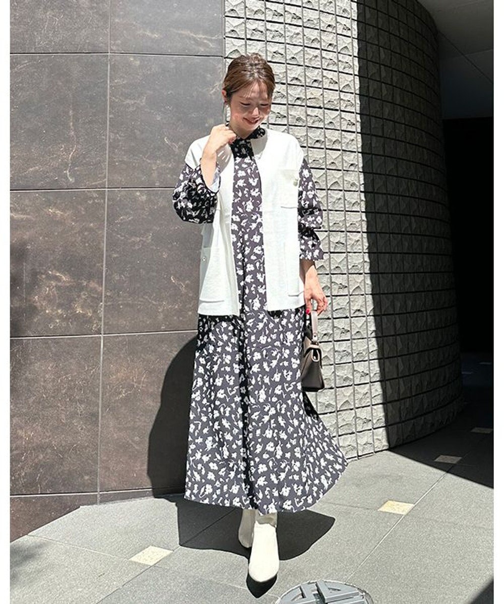 UNFILO 【VERYコラボ】パールボタンニットジレ 