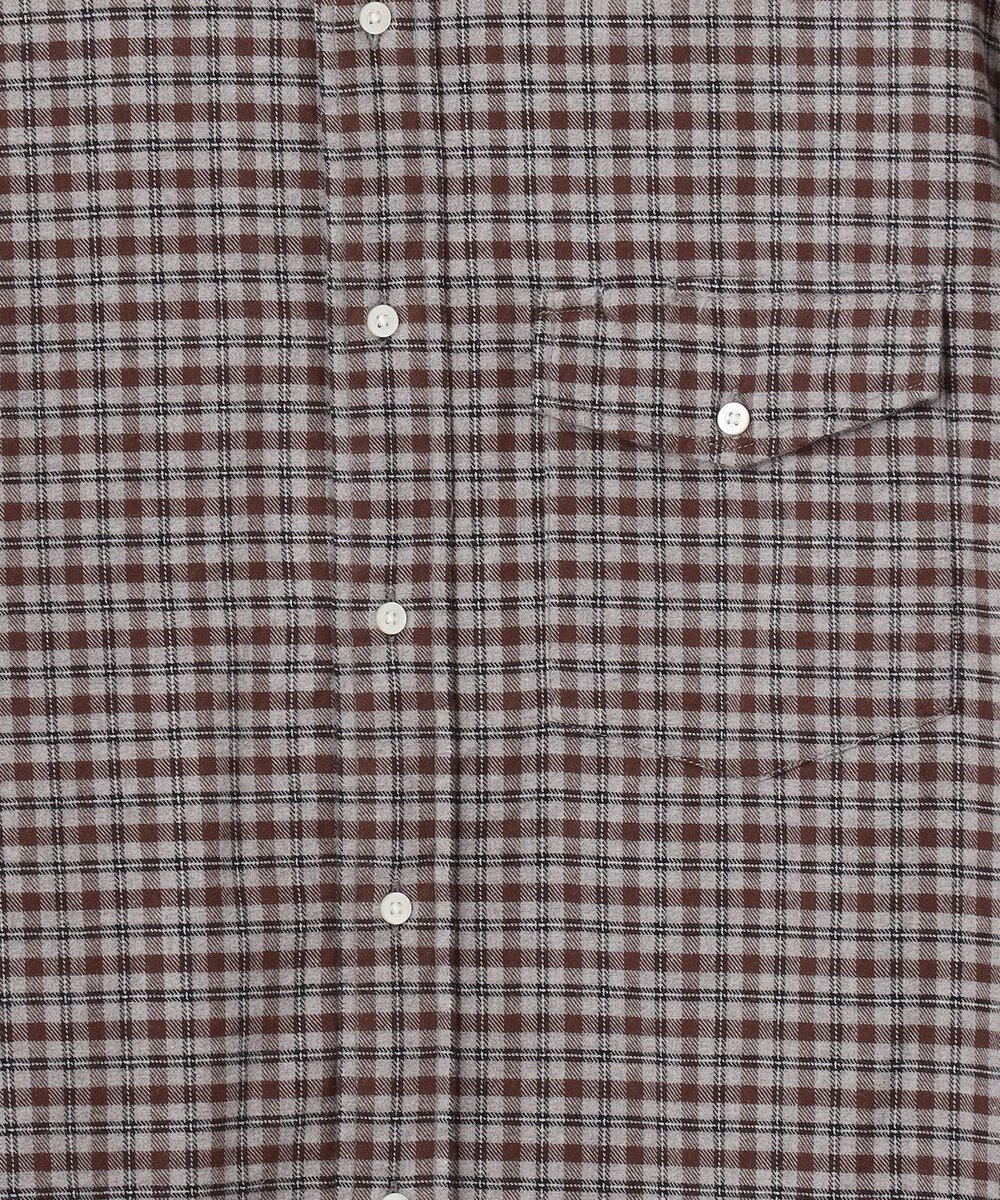 J.PRESS YORK STREET 【UNISEX】フランネル レギュラーカラーシャツ 