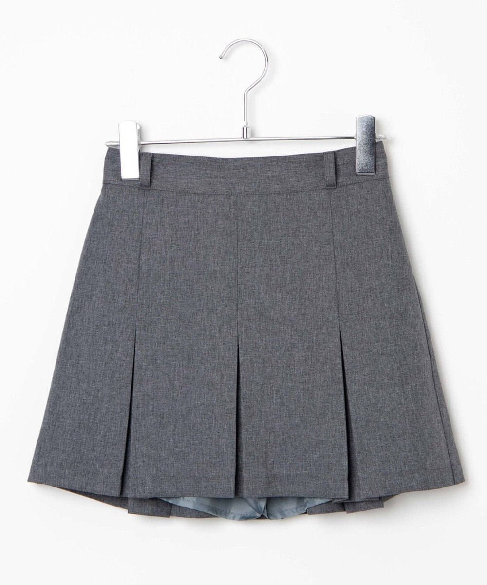 WEGO 【SCHOOLITEM】ベルト付ボックスプリーツスカパン 