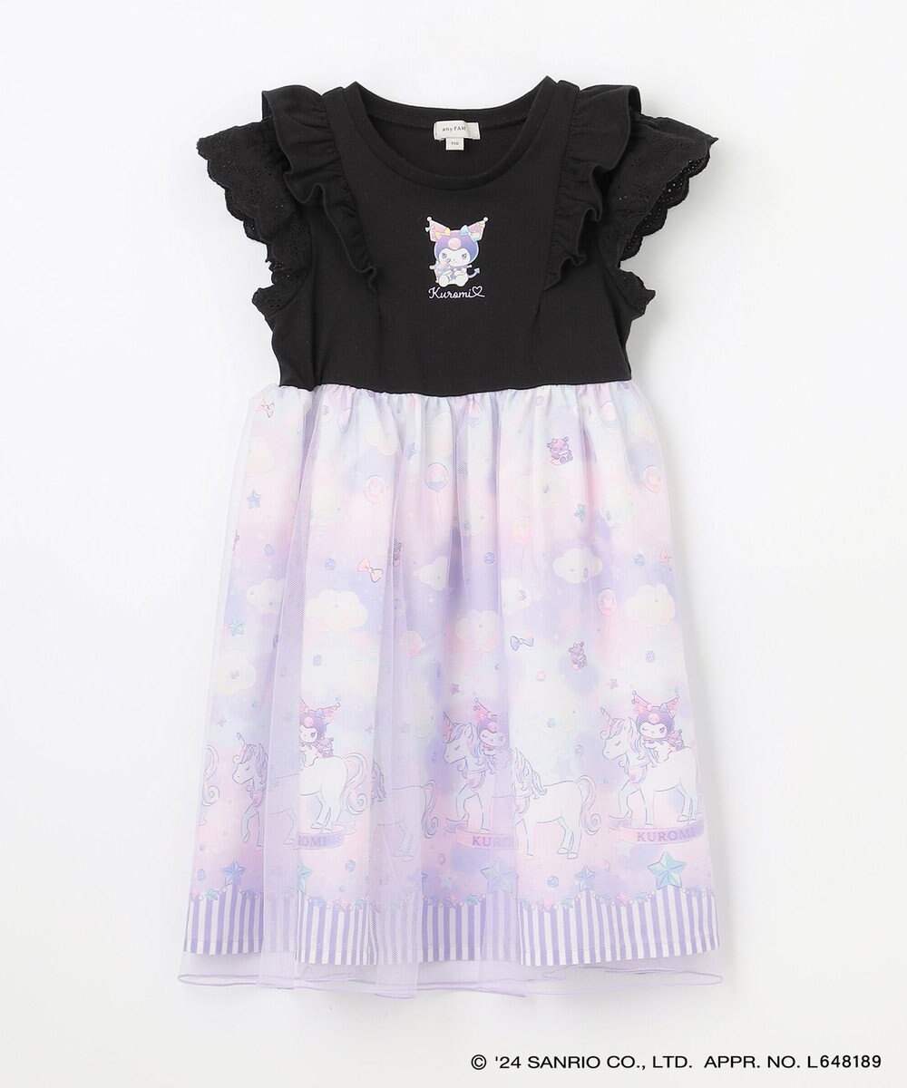ANY KIDS 【サンリオキャラクターズ×any FAM】オン・オフショルダーチュールワンピース 