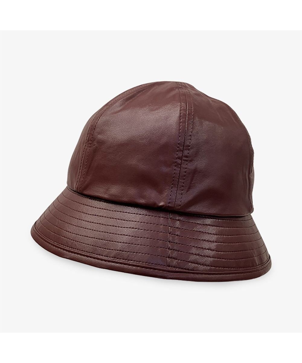 林八百吉商店 un chapeau エコレザーメトロハット 