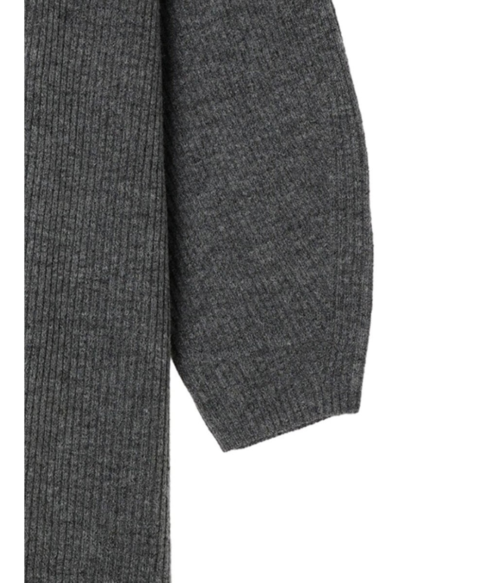 Green Parks リブニットミニワンピース 