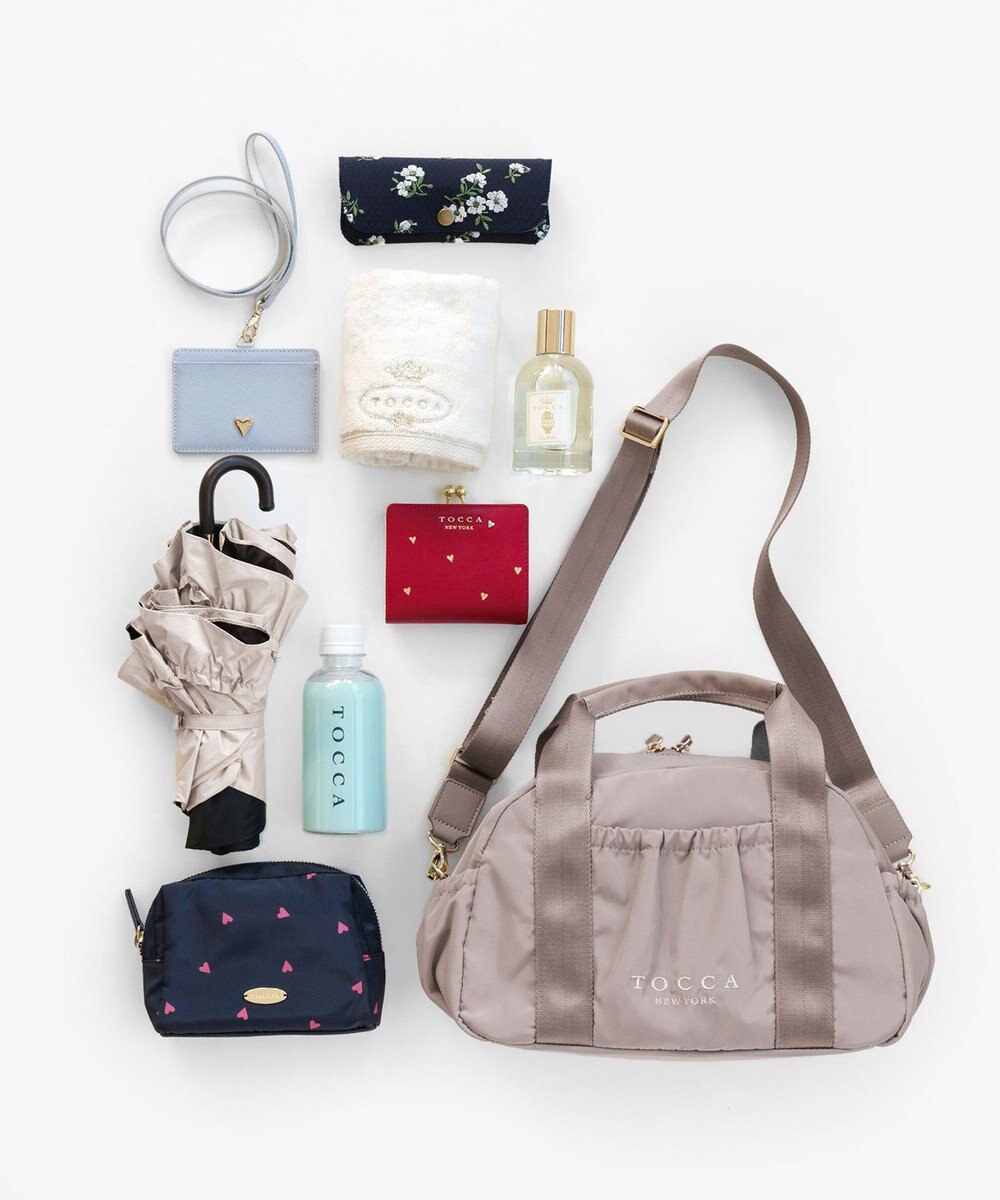 TOCCA 【WEB＆一部店舗限定】【一部カラー撥水】AMIRARE NYLON BOSTON M ボストンバッグ 