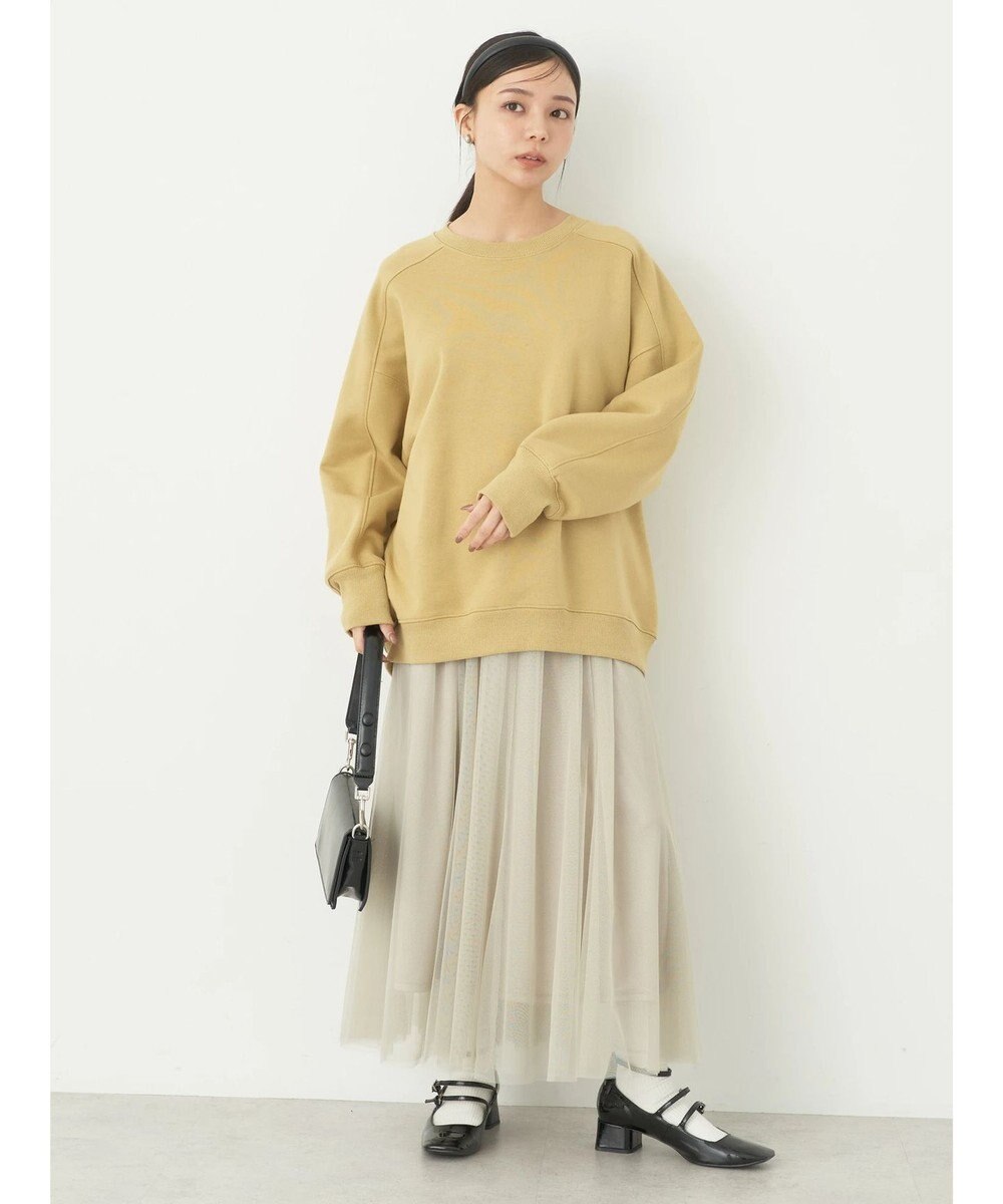 earth music&ecology 裏起毛チュニック 