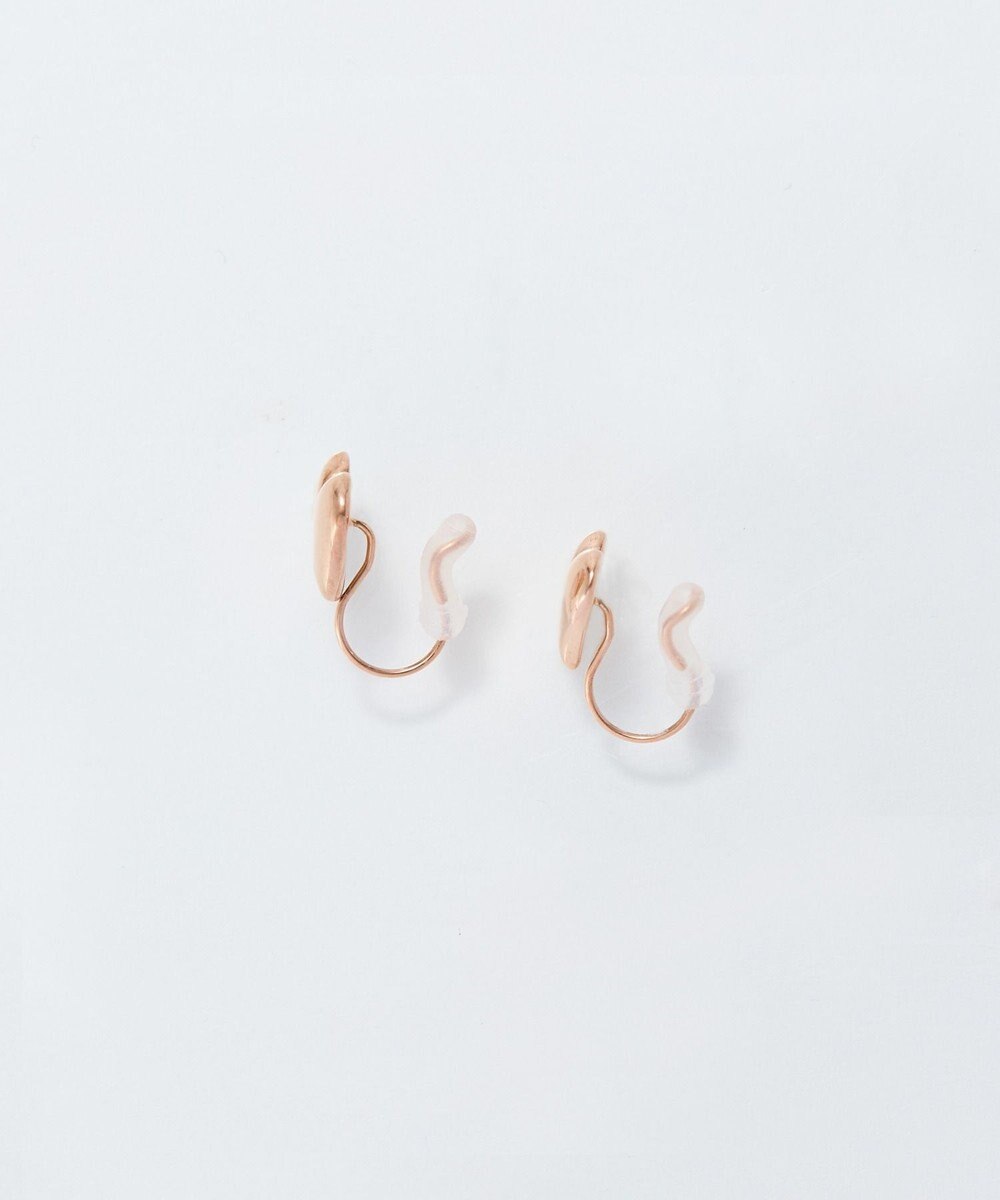 Phoebe <オンワード限定セット>【金属アレルギー対応】エレチェーンネックレス×ニュアンスハートライトフィットイヤリング/サージカルステンレス 