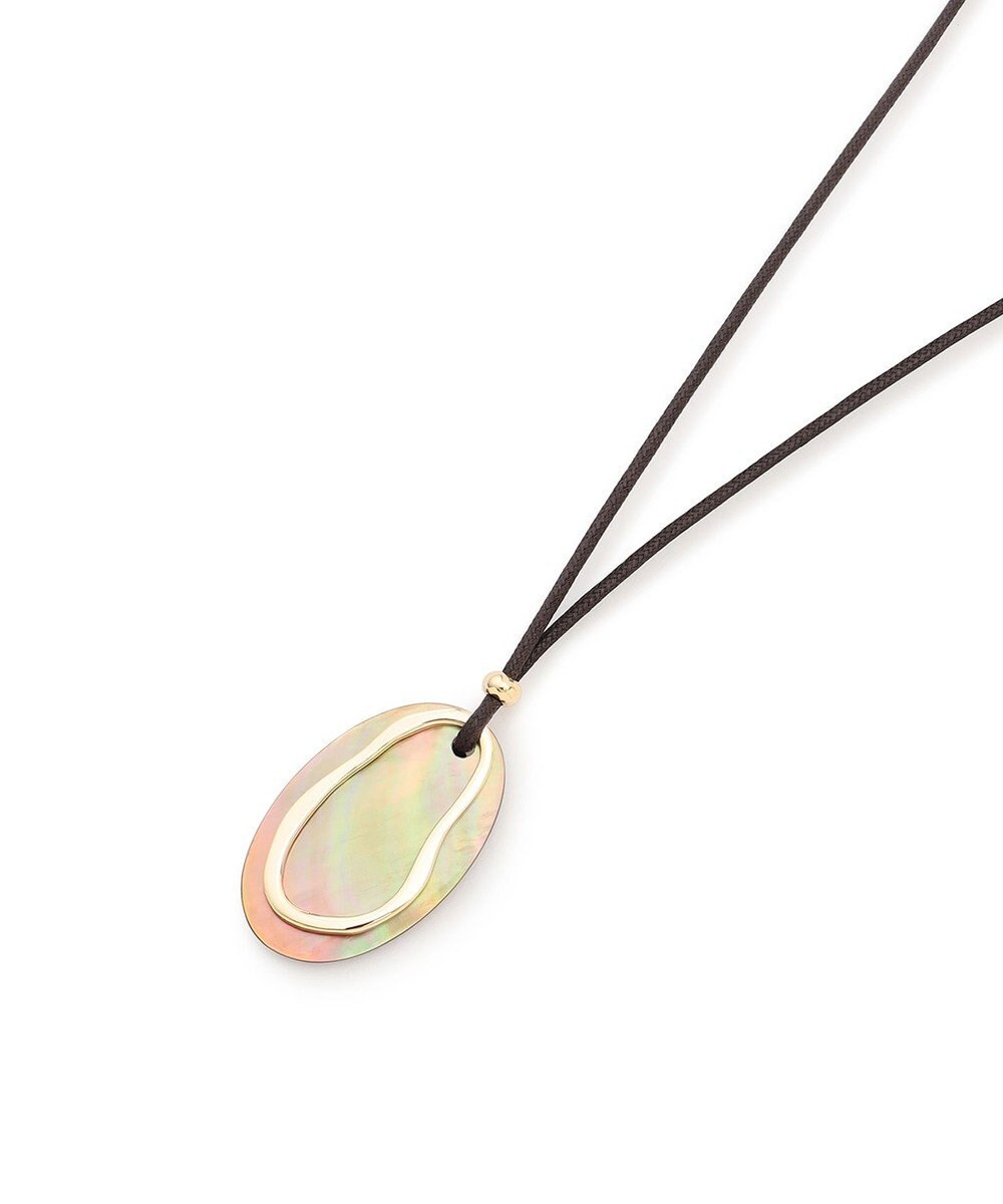 23区 【先行予約】オーバルシェル コンビ ネックレス 