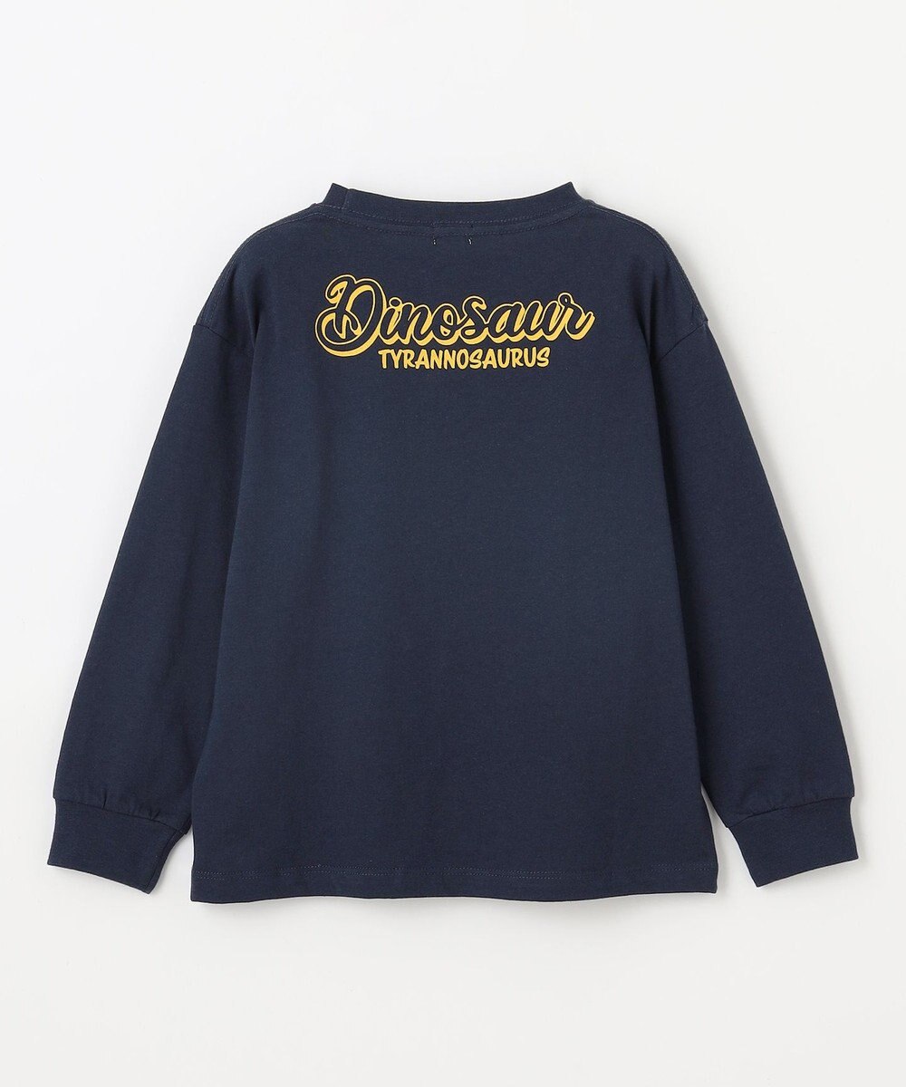 ANY KIDS 恐竜プリント 長袖Tシャツ 