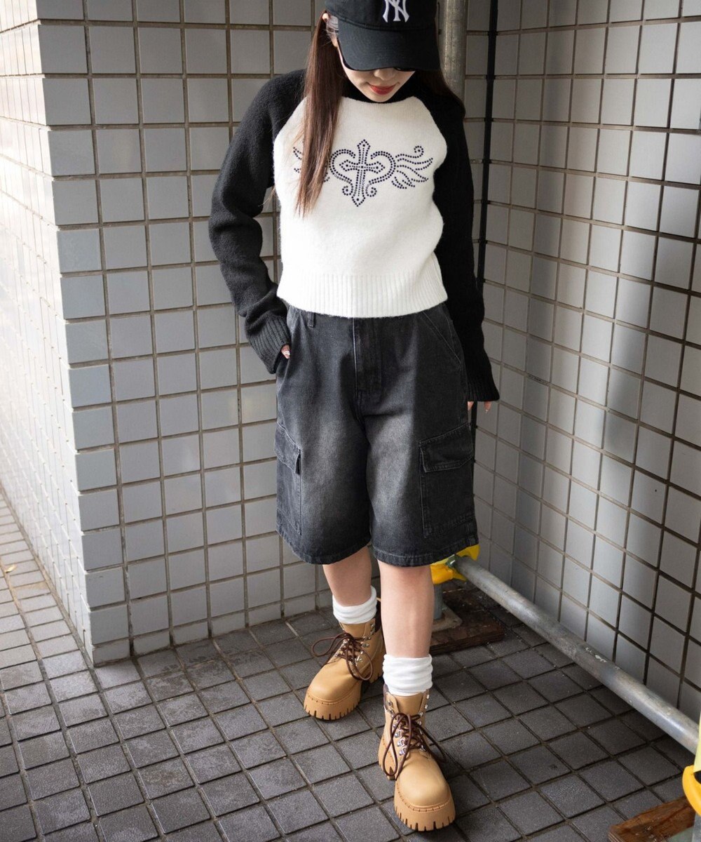 WEGO フラッフィーラグランちびニット 