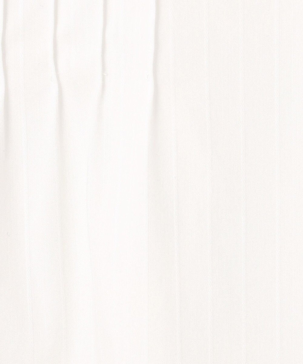 J.PRESS LADIES S 【洗える】BEZコットンナイロン ストライプ ピンタック ブラウス 