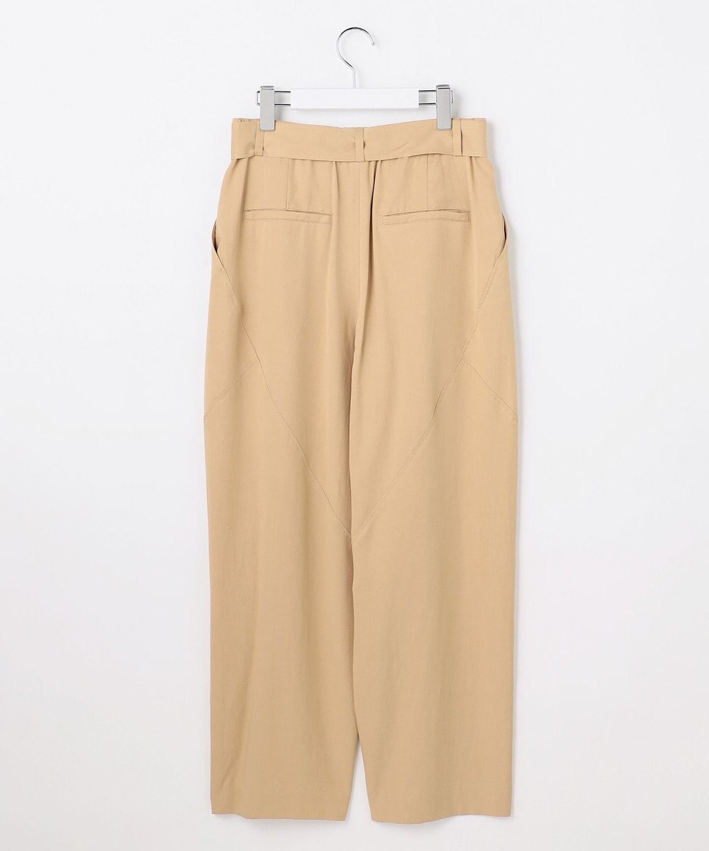 自由区 S セルロースコットンチノコクーンシルエット パンツ 