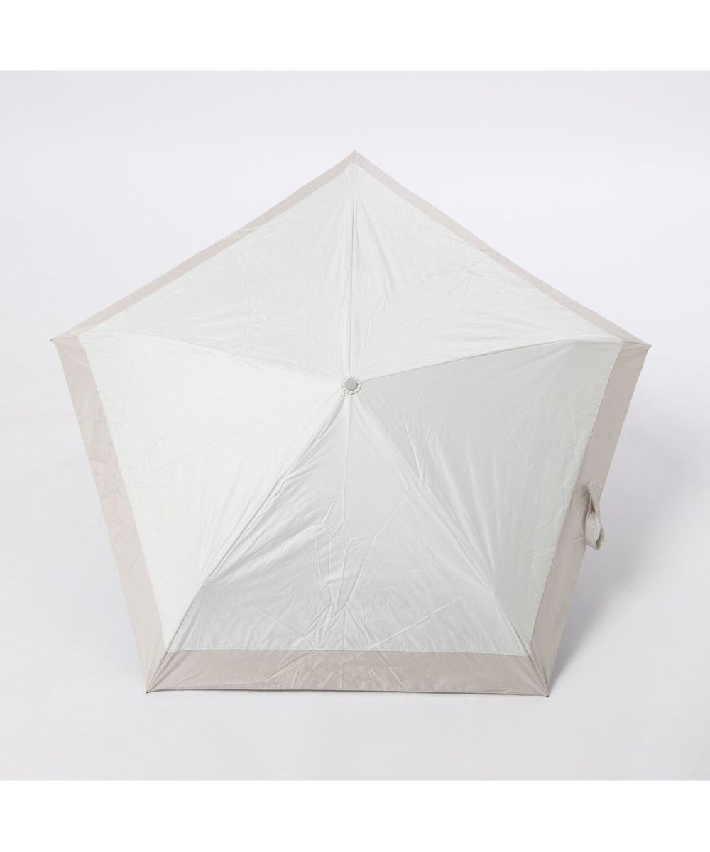 UNBILLION カシュネ cachenez /【晴雨兼用　日傘　UVカット率・遮光率100％生地使用 】PU軽量バイカラー自動開閉折りたたみ傘 