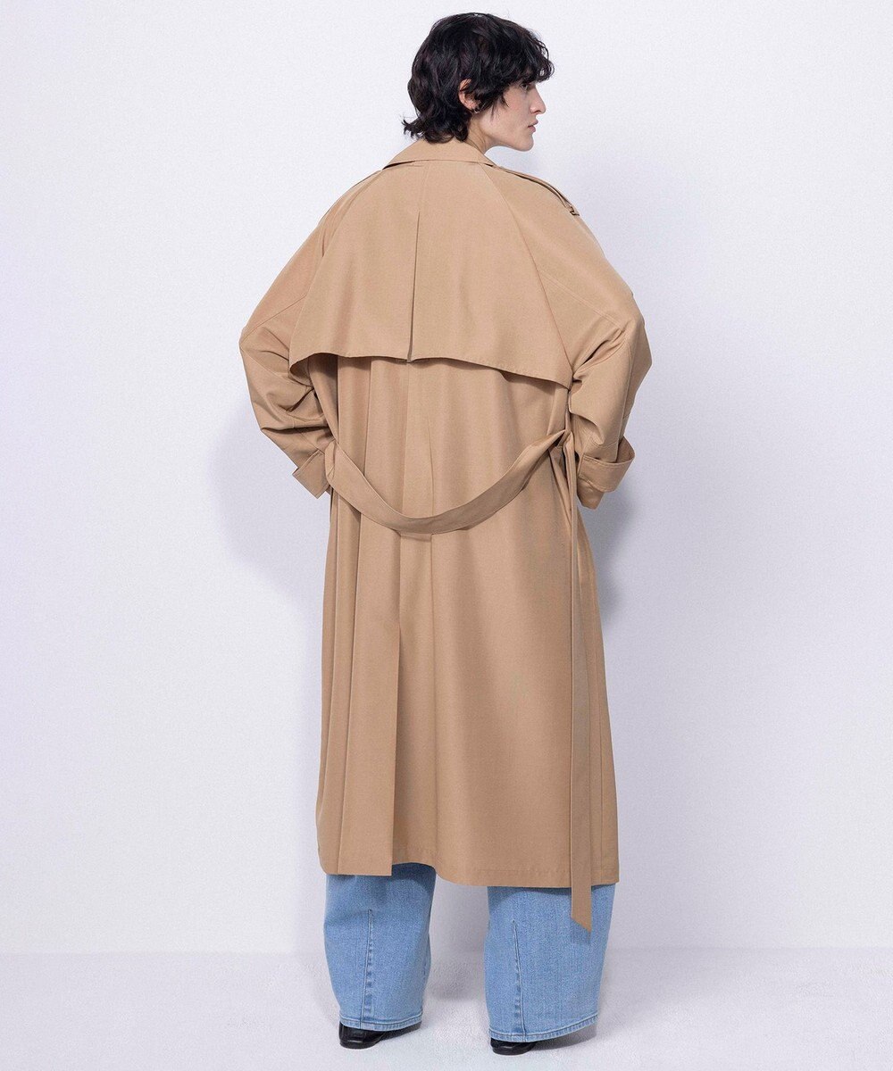 NAVE 【ReNAVE・セットアップ可/撥水加工/防シワ】ポリエステルタッサー コート 