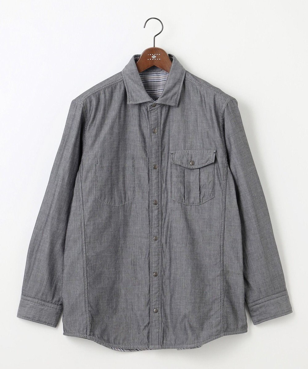 JOSEPH ABBOUD 【キングサイズ・25SS・2WAY】リバーシブルシャツ 