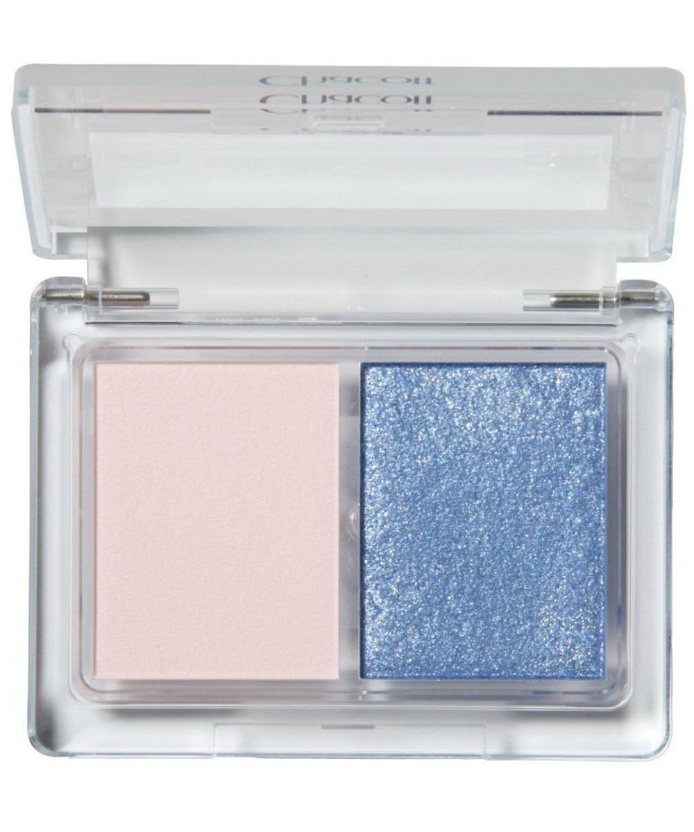 Chacott Cosmetics チャコット アイシャドウデュオ 【602ホワイトミルクティー×ブルー】 