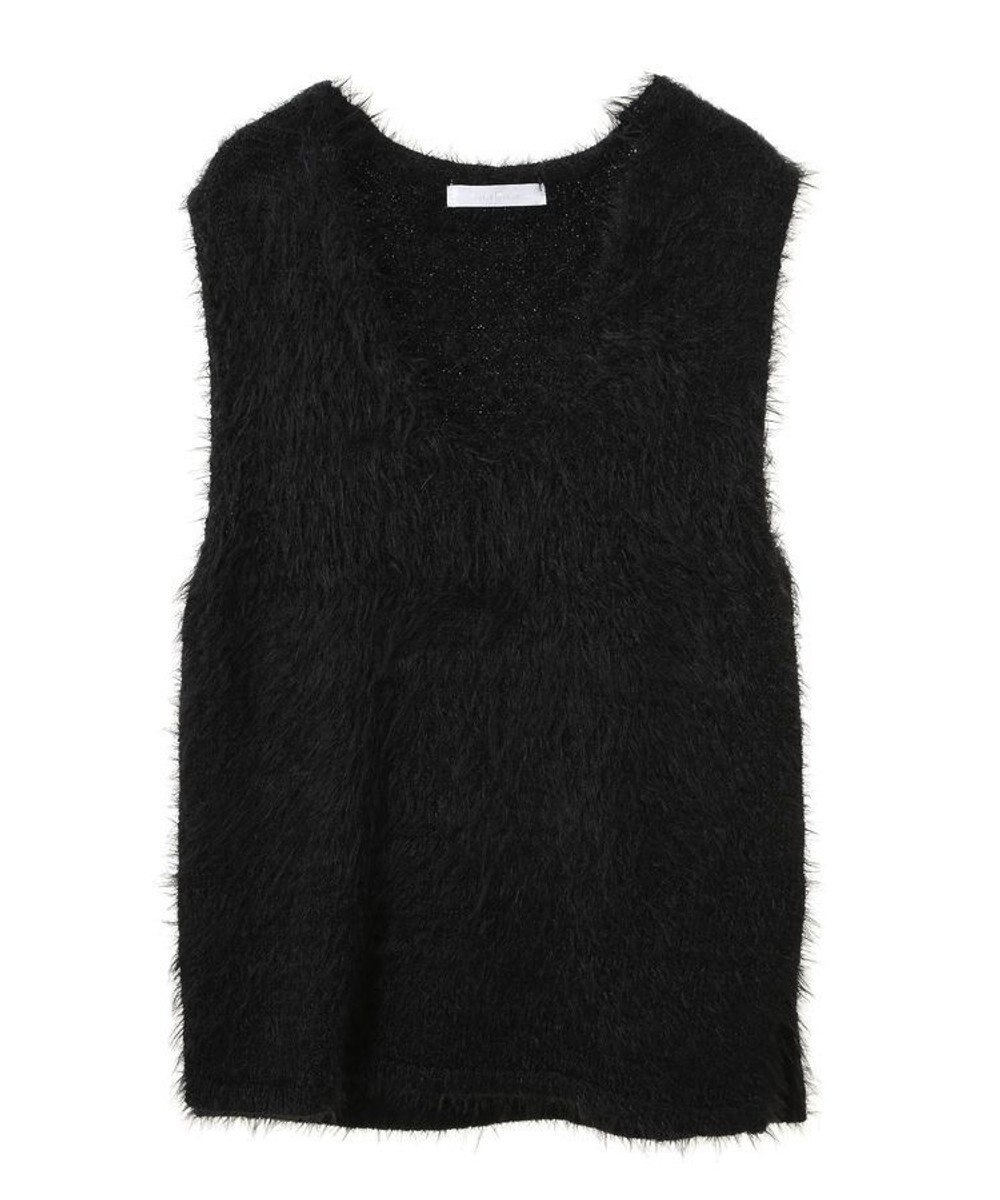 Green Parks ・Ｐｅｔｉｔ　Ｆｌｅｕｒ　シャギーＶネックベスト 