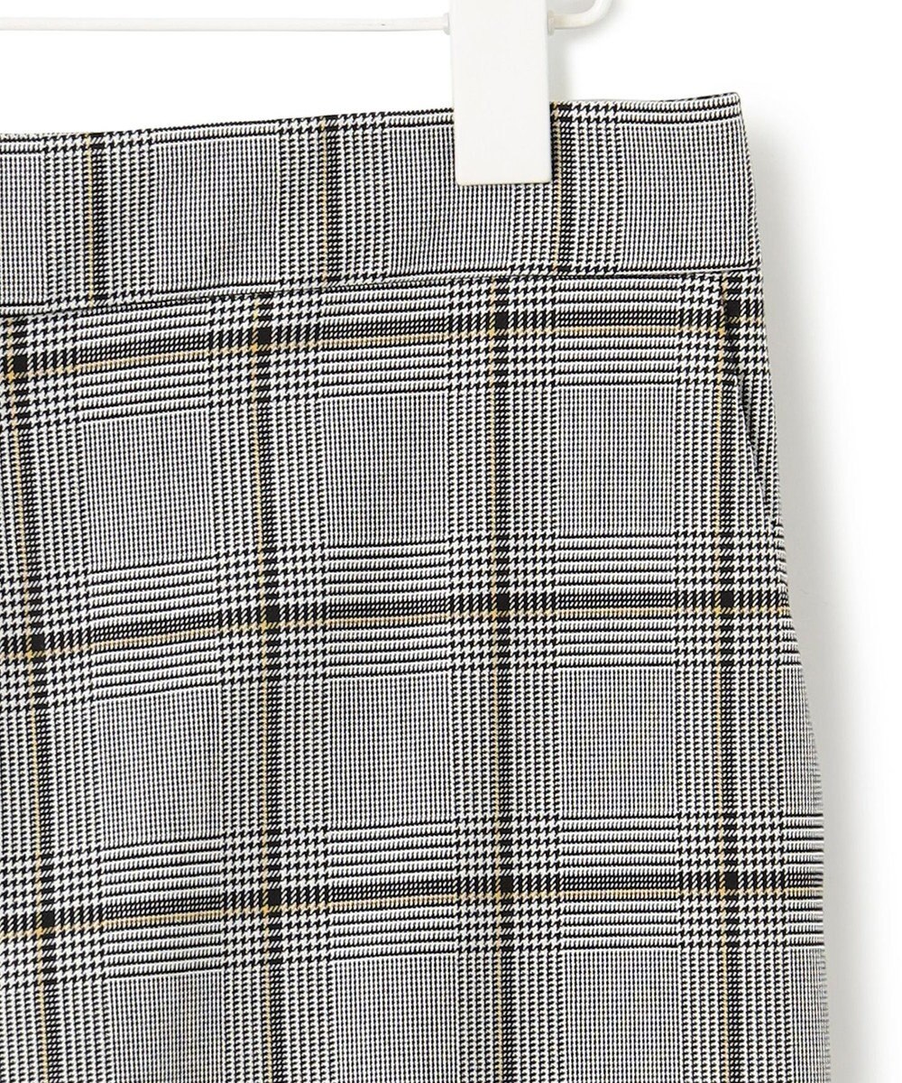 ICB T/Rグレンチェック　セミフレアパンツ 
