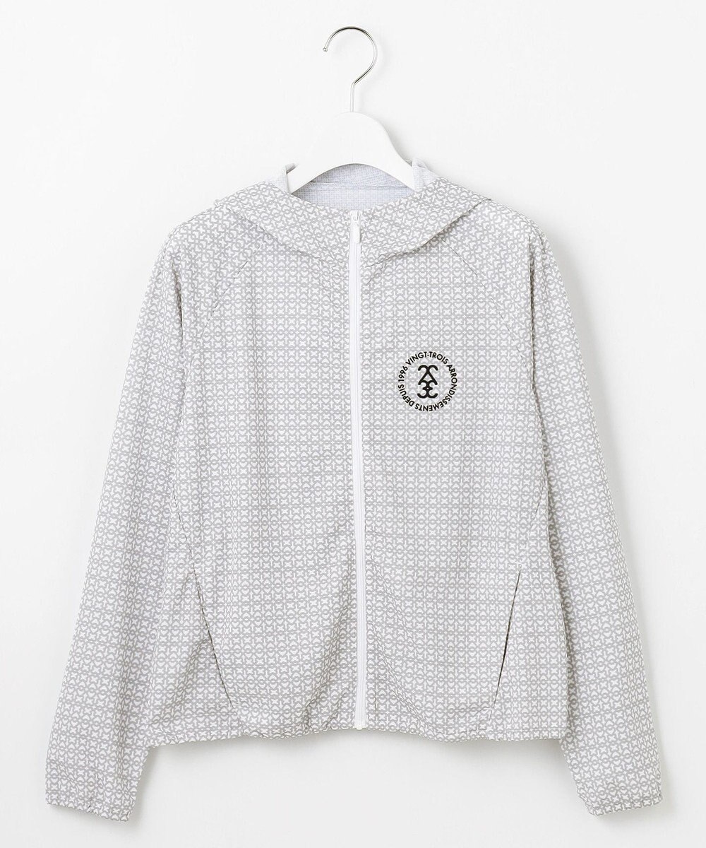 23区GOLF 【辻梨恵プロ着用】UV-A波をブロックする『サンベール』 モノグラムUVパーカー 