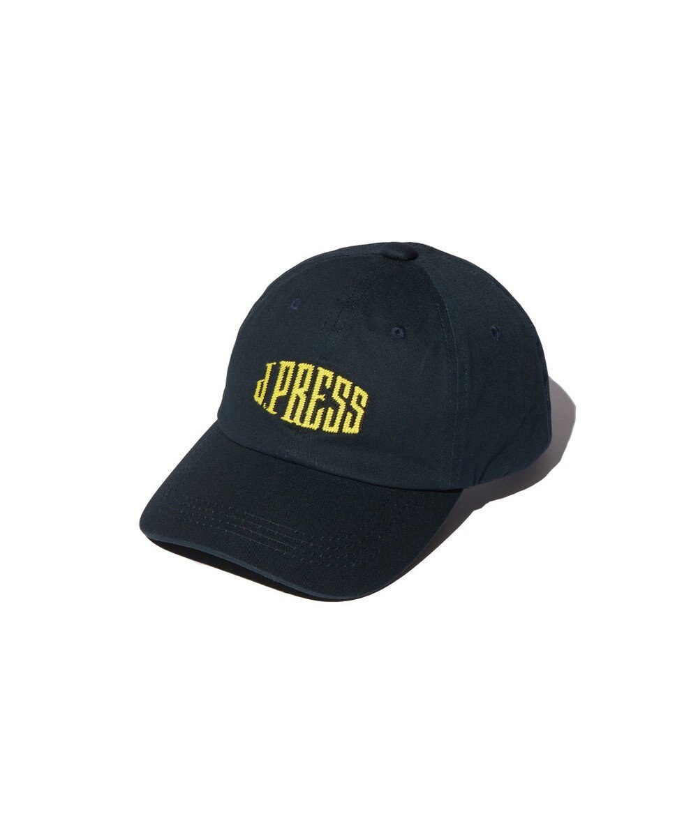 J.PRESS MEN コットンツイル ロゴキャップ 