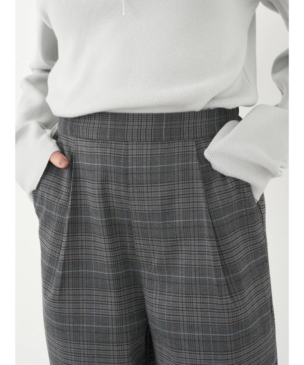 earth music&ecology チェックストレートパンツ 