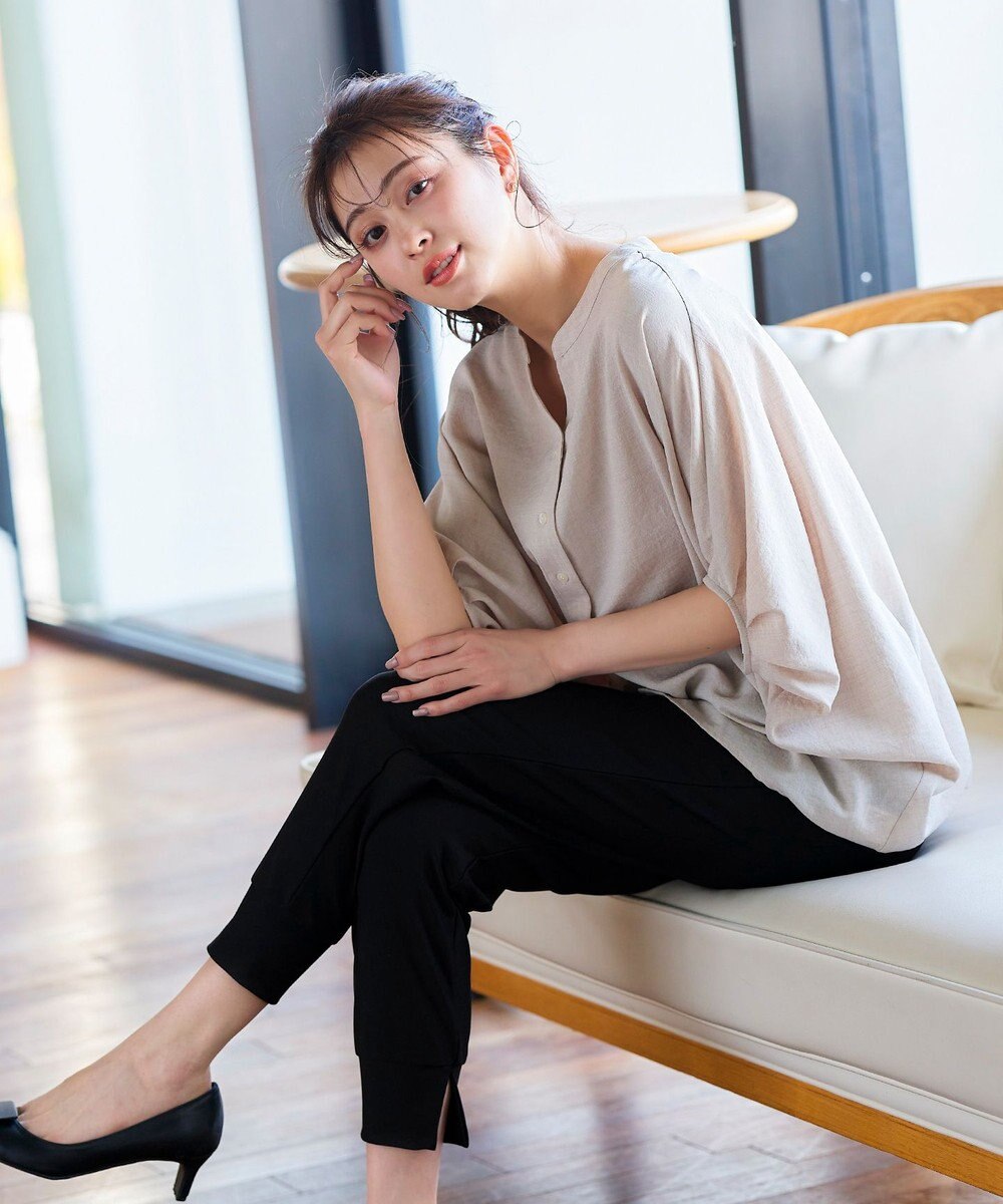 Tiaclasse L 【日本製・洗える】ロイカジョガーパンツ 