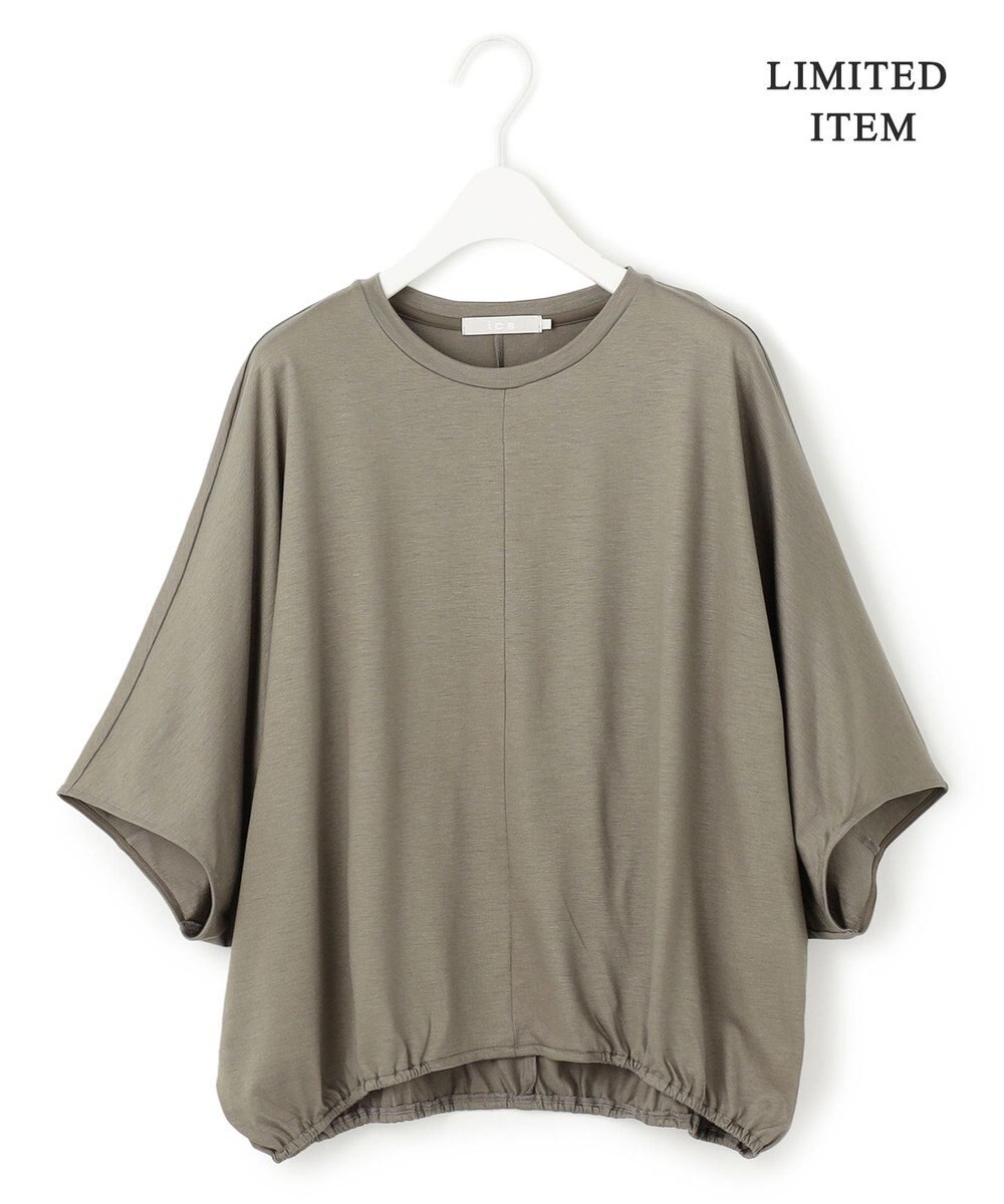 ICB L 【WEB限定・洗える】Ly.COハイゲージ ドルマンスリーブプルオーバー 