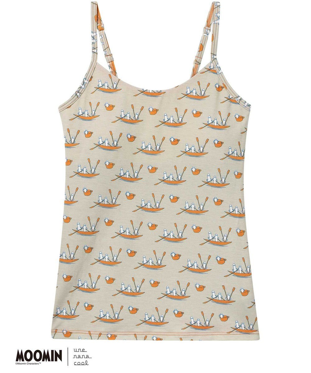 une nana cool 【ムーミン】MOOMIN × une nana ccol カップ付キャミソール 