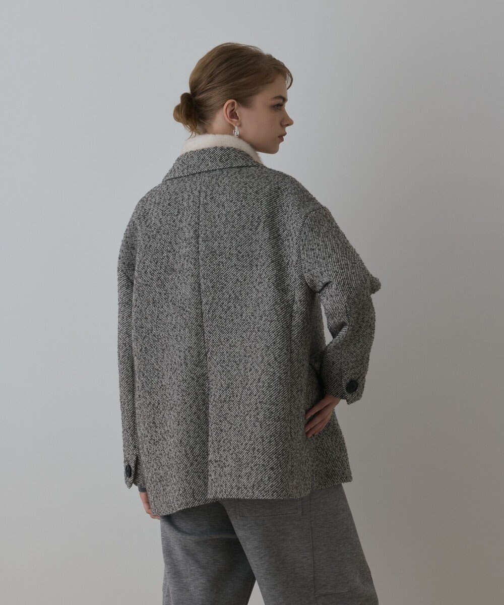 GRACE CONTINENTAL カルゼツイードダブルジャケット 