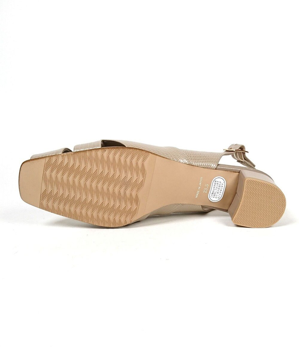 Dominic3 クロスベルト バックストラップ レザーサンダル 