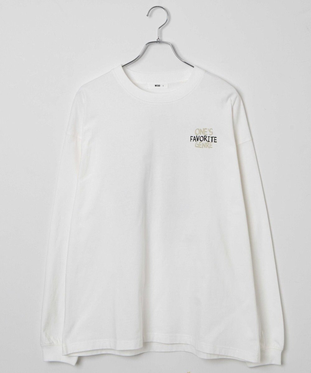 WEGO 【ユニセックス着用ITEM】ユニークモチーフBIGロンT 