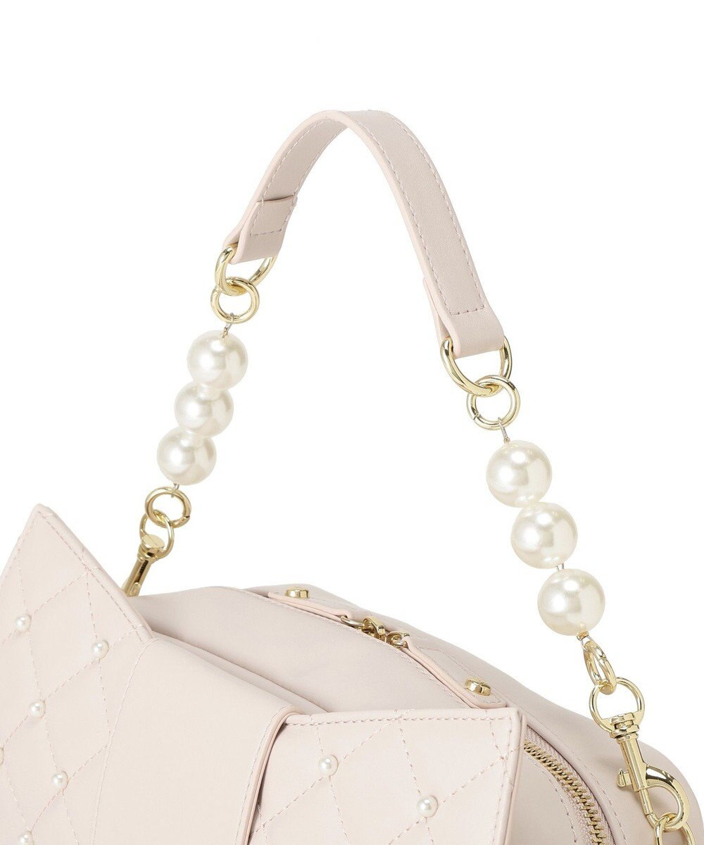 Maison de FLEUR パールリボンバッグ 