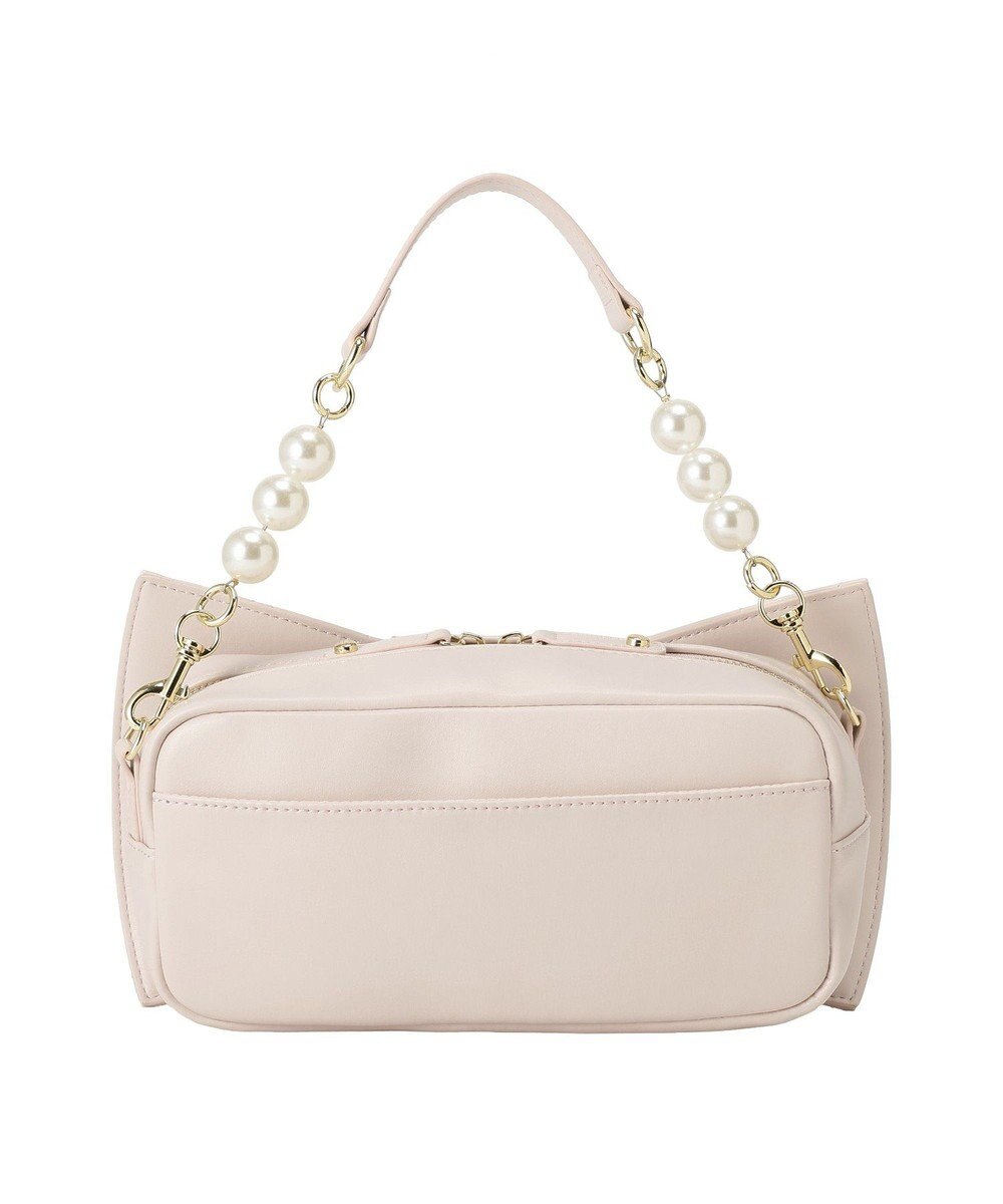 Maison de FLEUR パールリボンバッグ 