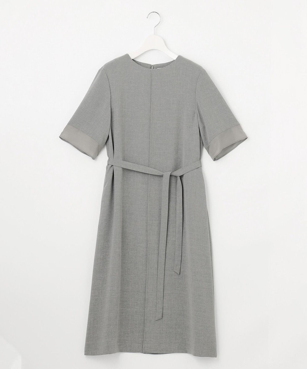 J.PRESS LADIES 【セットアップ対応】MELANGE ライトツイル ワンピース 