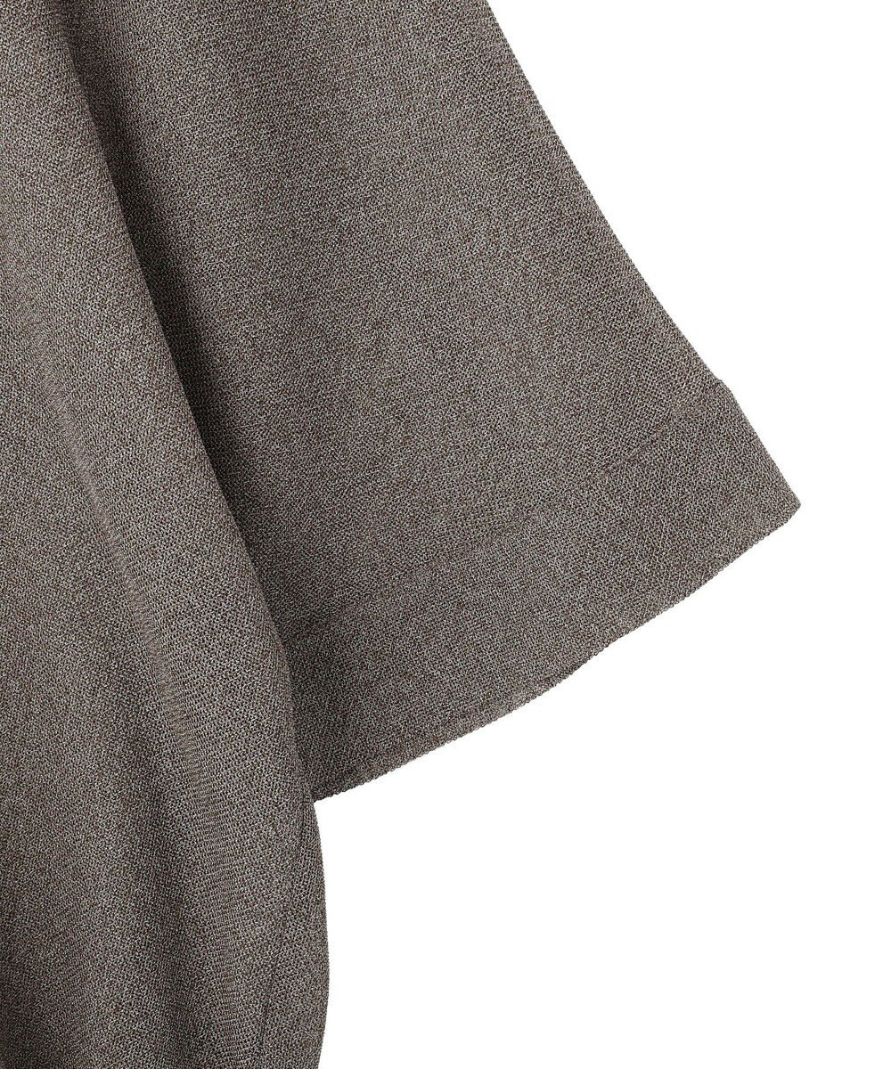 YECCA VECCA 　裾ドロストメッシュシャツ 